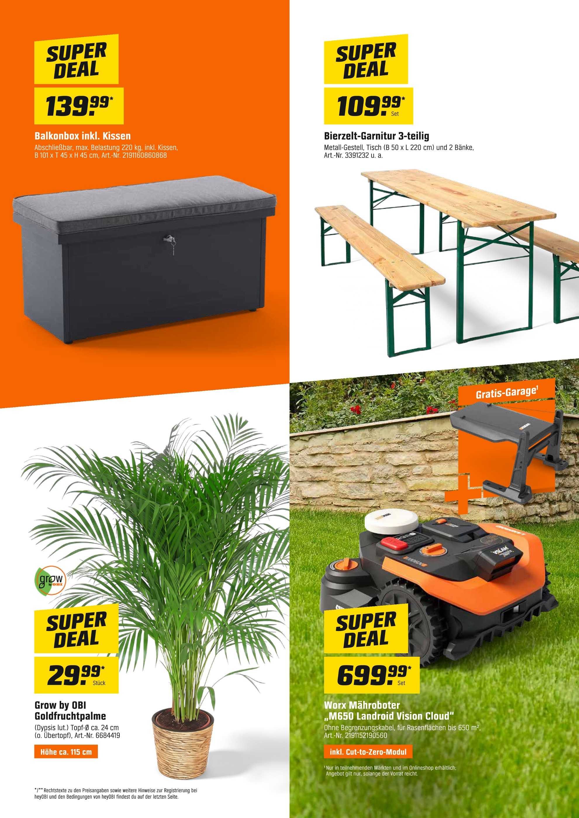 Akku Angebot im aktuellen OBI Prospekt auf Seite 3